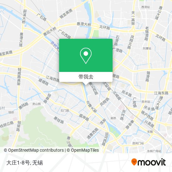 大庄1-8号地图