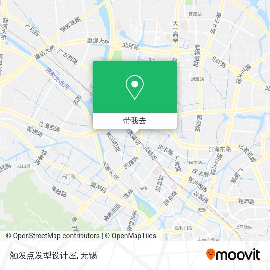 触发点发型设计屋地图