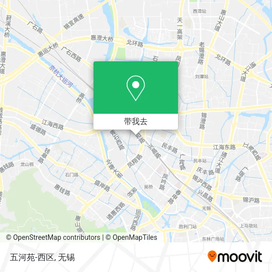 五河苑-西区地图