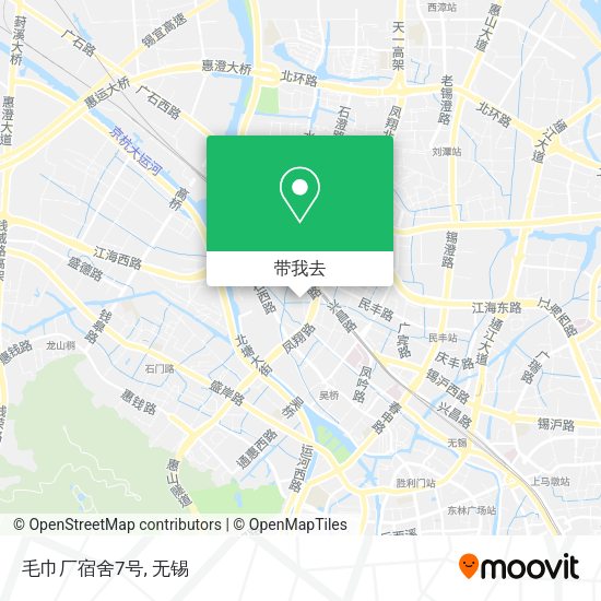 毛巾厂宿舍7号地图