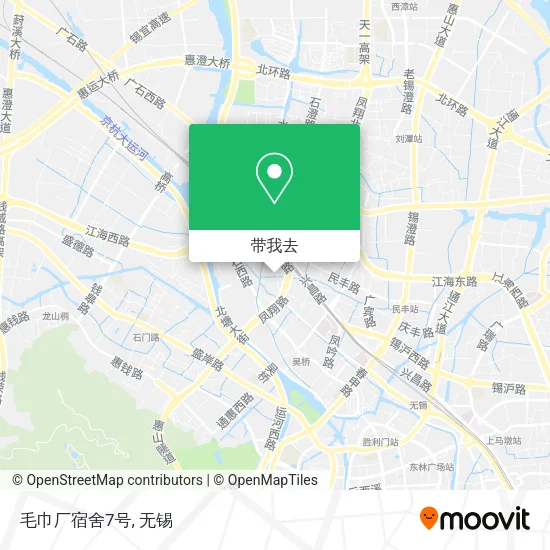 毛巾厂宿舍7号地图