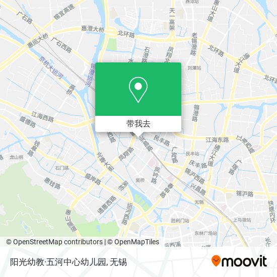 阳光幼教·五河中心幼儿园地图