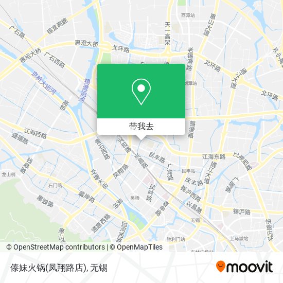 傣妹火锅(凤翔路店)地图