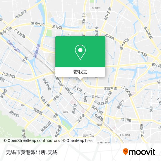 无锡市黄巷派出所地图