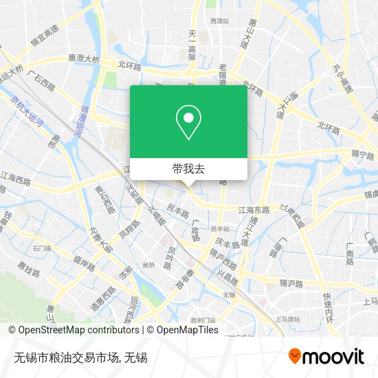 无锡市粮油交易市场地图