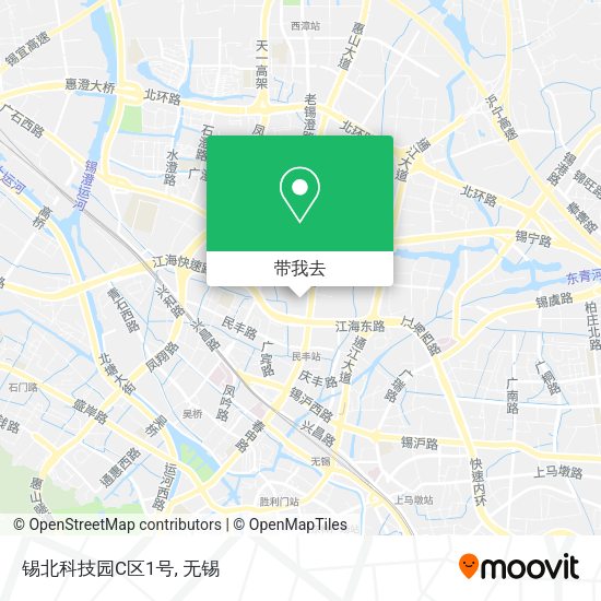 锡北科技园C区1号地图