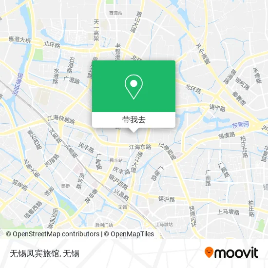 无锡凤宾旅馆地图