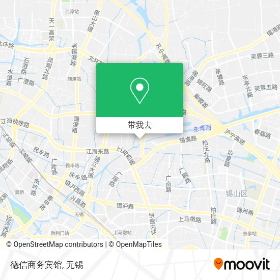 德信商务宾馆地图