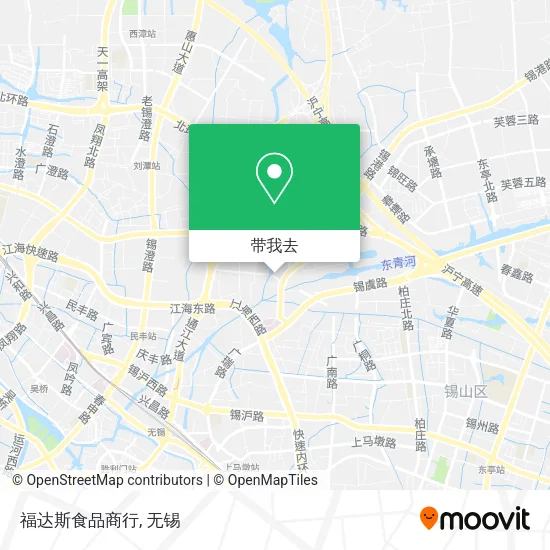 福达斯食品商行地图