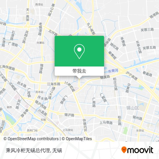 乘风冷柜无锡总代理地图