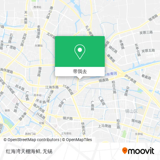 红海湾天棚海鲜地图