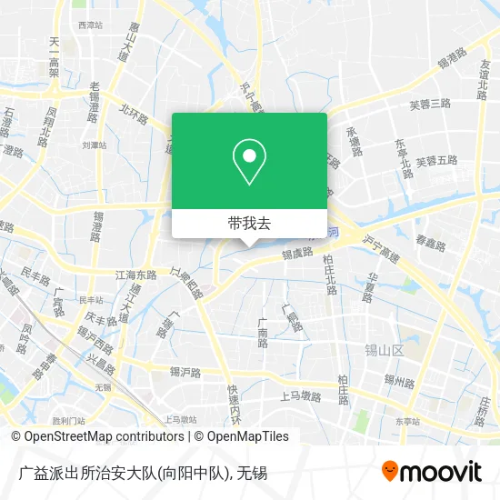 广益派出所治安大队(向阳中队)地图