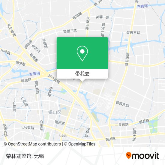 荣林蒸菜馆地图