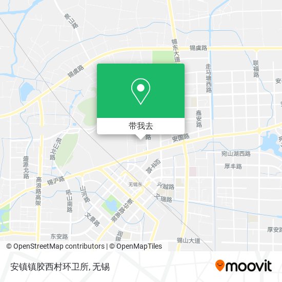 安镇镇胶西村环卫所地图