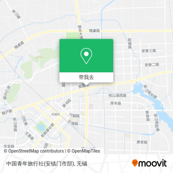 中国青年旅行社(安镇门市部)地图
