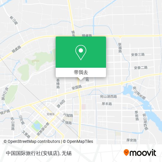 中国国际旅行社(安镇店)地图