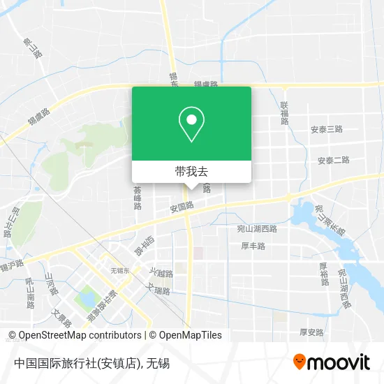 中国国际旅行社(安镇店)地图