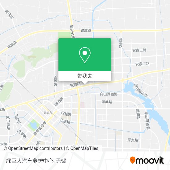 绿巨人汽车养护中心地图