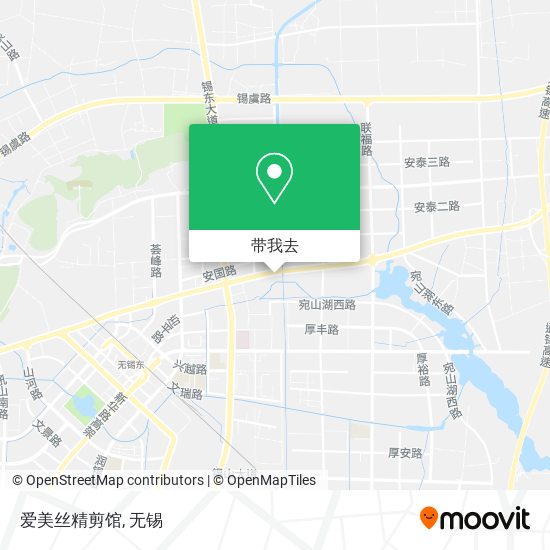 爱美丝精剪馆地图
