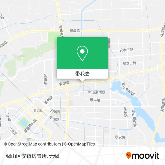 锡山区安镇房管所地图