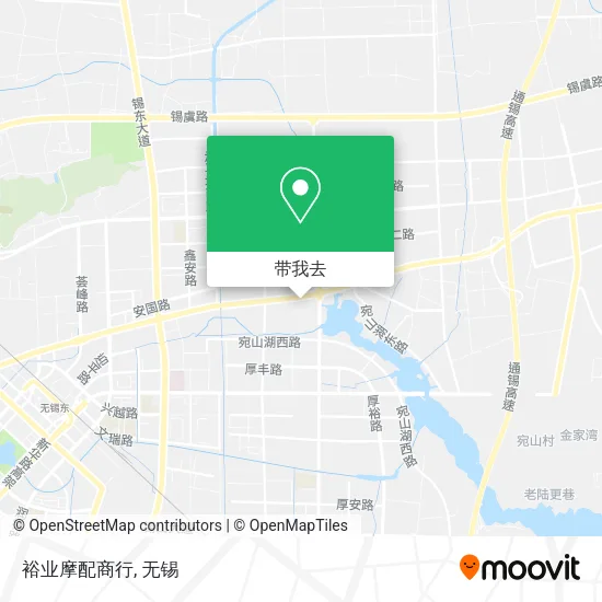 裕业摩配商行地图