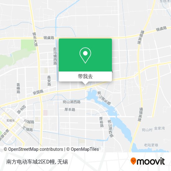 南方电动车城2区D幢地图