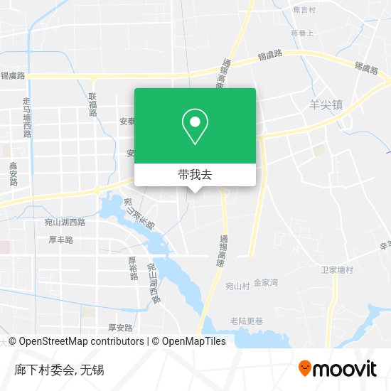 廊下村委会地图
