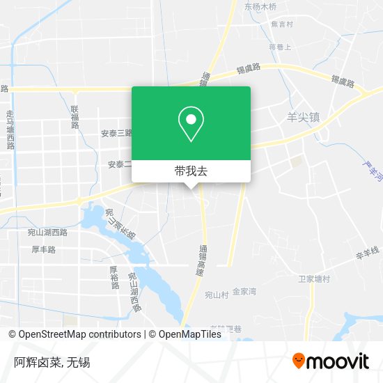 阿辉卤菜地图