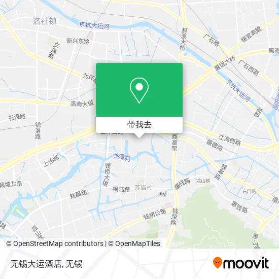 无锡大运酒店地图