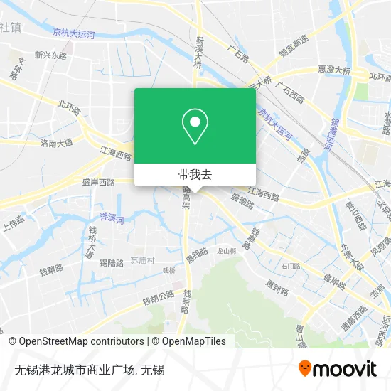 无锡港龙城市商业广场地图