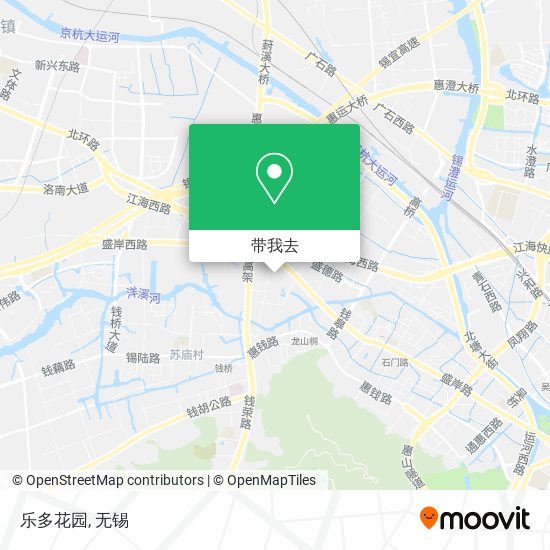 乐多花园地图