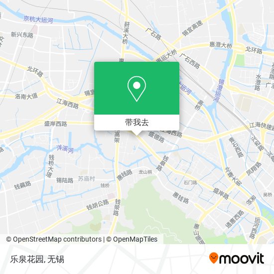 乐泉花园地图