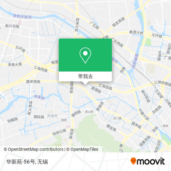 华新苑-56号地图