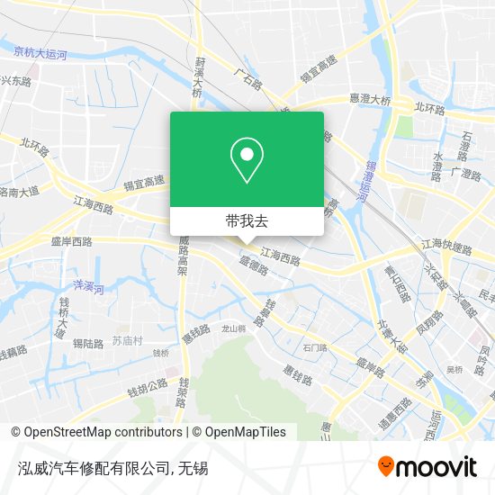 泓威汽车修配有限公司地图