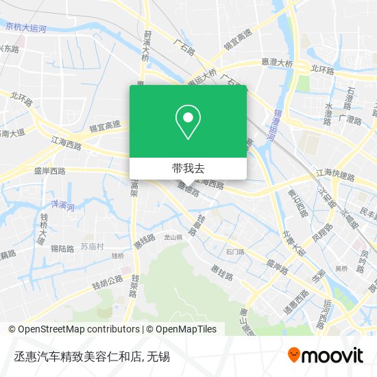 丞惠汽车精致美容仁和店地图