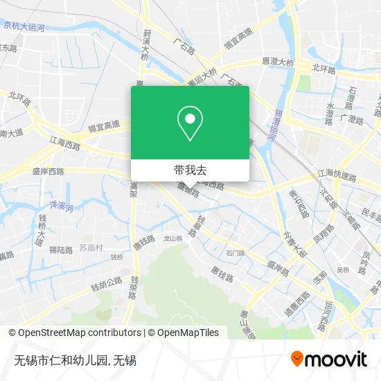 无锡市仁和幼儿园地图