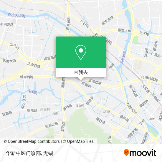 华新中医门诊部地图