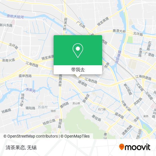 清茶果恋地图