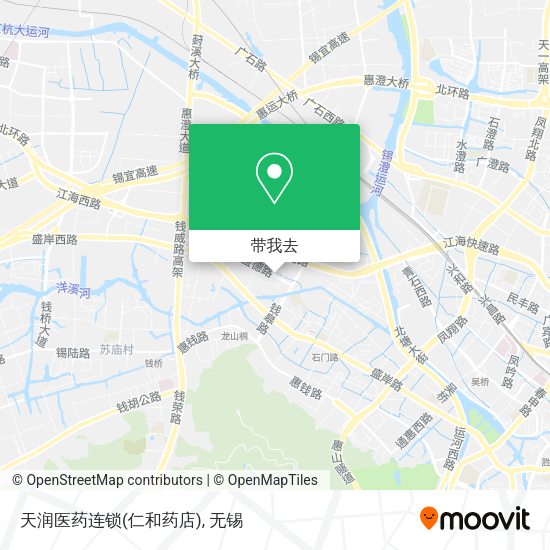 天润医药连锁(仁和药店)地图