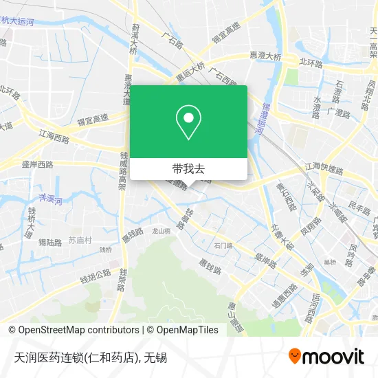 天润医药连锁(仁和药店)地图