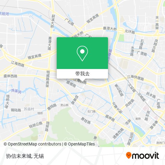 协信未来城地图