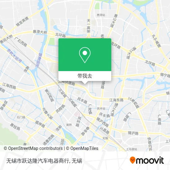无锡市跃达隆汽车电器商行地图