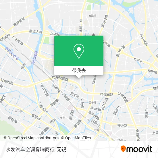 永发汽车空调音响商行地图