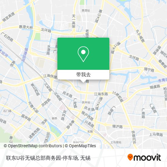 联东U谷无锡总部商务园-停车场地图