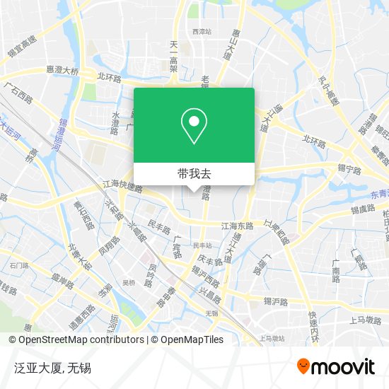 泛亚大厦地图