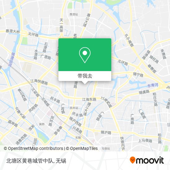 北塘区黄巷城管中队地图