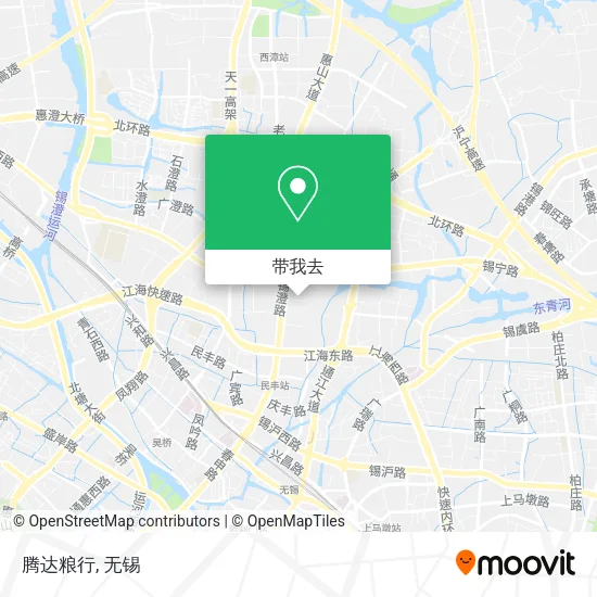 腾达粮行地图