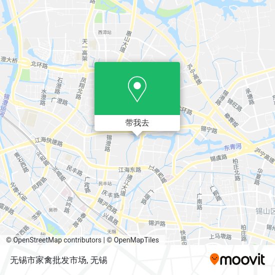 无锡市家禽批发市场地图