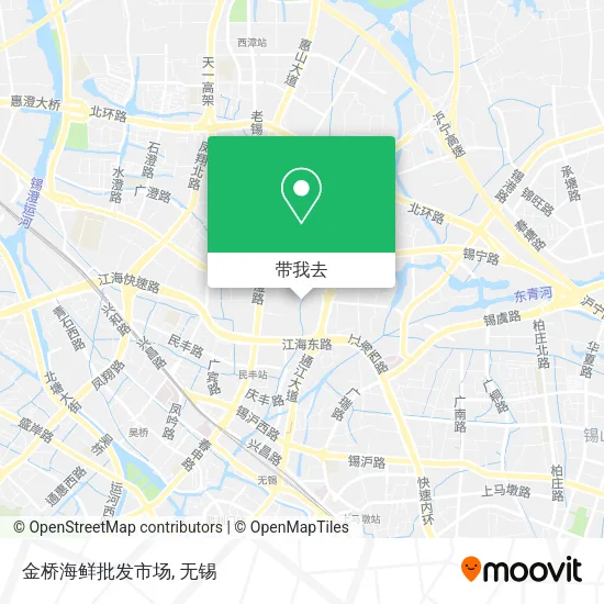 金桥海鲜批发市场地图