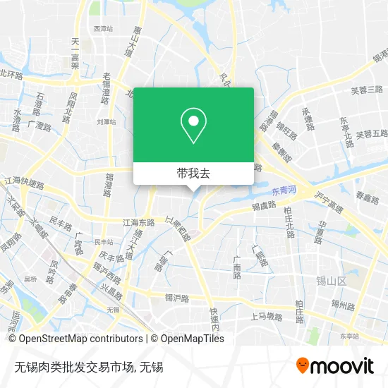 无锡肉类批发交易市场地图